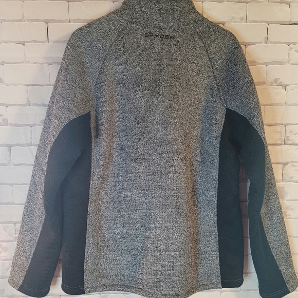 Spyder fleece lined full zip mens large - Picture 2 of 8